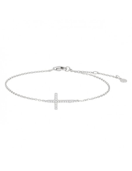 JOANLI NOR - RHD. SØLV ARMBÅND ALAINENOR 17 CM