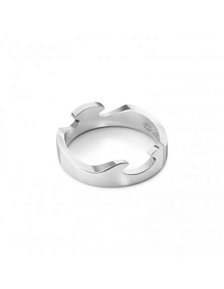 GEORG JENSEN | FUSION RING I 18 KT HVIDGULD GEORG JENSEN | FUSION RING I 18 KT HVIDGULD