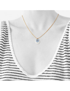 SCHERNING - FLORA ULTRAMARINE HALSKÆDE 2