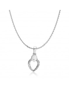 IZABEL CAMILLE - Cecilie Schmeichel - Halskæde med vedhæng Sølv