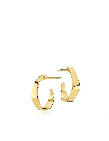 IZABEL CAMILLE - Emma - Små kreoler Forgyldt