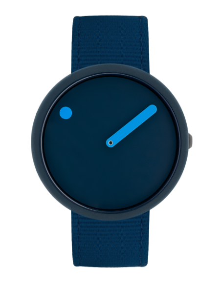 PICTO - 40 MM / NAVY BLUE DIAL / NAVY BLUE RECYCLED STRAP