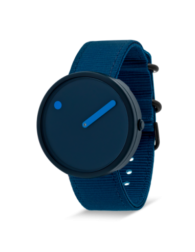 PICTO - 40 MM / NAVY BLUE DIAL / NAVY BLUE RECYCLED STRAP