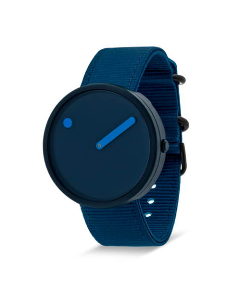 PICTO - 40 MM / NAVY BLUE DIAL / NAVY BLUE RECYCLED STRAP