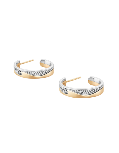 GEORG JENSEN | FUSION ØRERINGE, STORE 18KT.