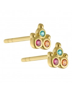 AQUA DULCE - Ørestikker | Summer flower forgyldt