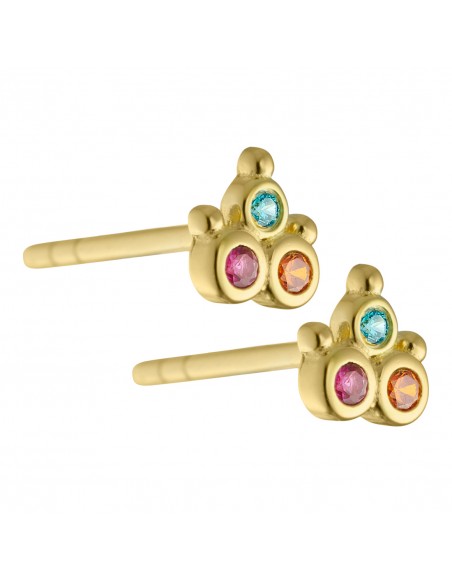 AQUA DULCE - Ørestikker | Summer flower forgyldt