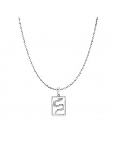 SISTIE - Kathrine Fisker x Sistie - Kæde med vedhæng Sølv