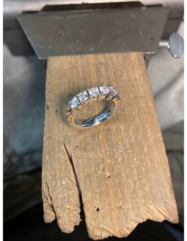 BY MALENE MEDEN | ALLIANCERING RING  14 KT HVIDGULD - SMYKKER FRA EGET VÆRKSTED