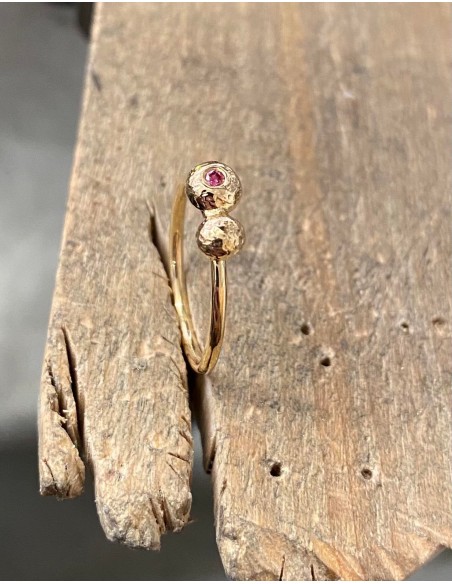 BY MALENE MEDEN - BUBBLE RING - SMYKKER FRA EGET VÆRKSTED