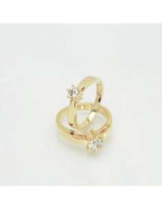 JAN JØRGENSEN - WESSELTON RING 14 KT HVIDGULD 2