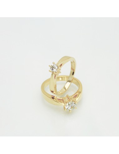 JAN JØRGENSEN - WESSELTON RING 14 kt