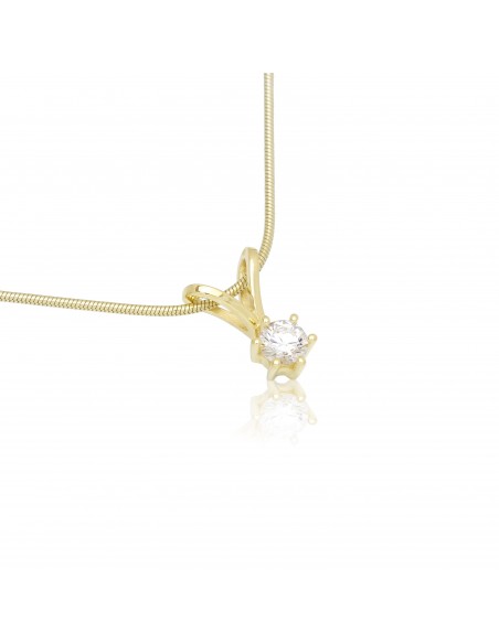 JAN JØRGENSEN - WESSELTON VEDHÆNG 14 kt JAN JØRGENSEN - WESSELTON VEDHÆNG 14 kt