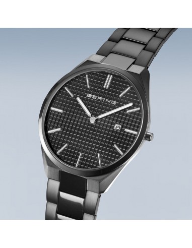 BERING - Ultra Slim | poleret/børstet grå
