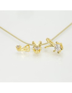 JAN JØRGENSEN JAN JØRGENSEN - WESSELTON YOUNG VEDHÆNG 8 & 14 kt