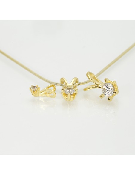 JAN JØRGENSEN JAN JØRGENSEN - WESSELTON YOUNG VEDHÆNG 8 & 14 kt