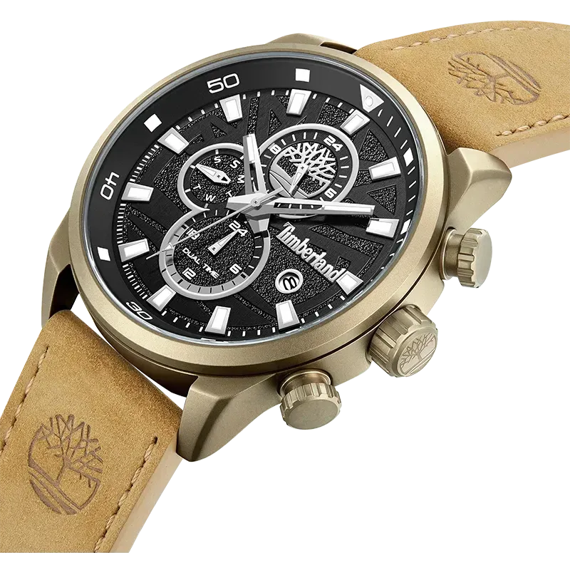 Timberland Henniker II TDWGF0056302 med guldfarvet urkasse set skråt